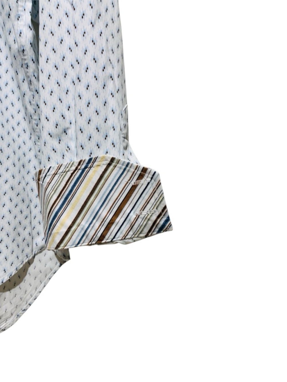 Men's Thomas Dean Dress Shirt Size M - Picture 2 of 4